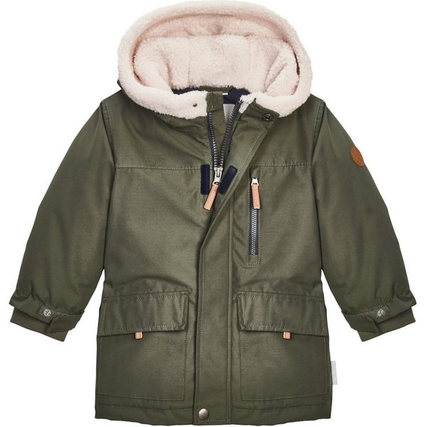 first instinct by killtec Parka FIOW 57 MNS PRK Wind- und wasserdichter Parka mit Teddyfleece und verschweißten Nähten