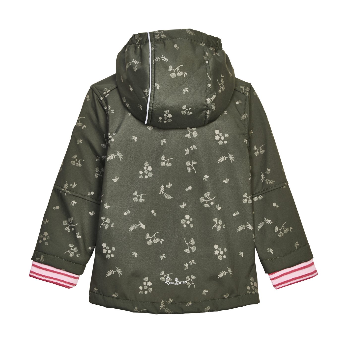 first instinct by killtec Softshelljacke FIOW 53 MNS SFTSHLL JCKT Softshelljacke: floral, wind- und wasserabweisend, Teddy Fleece – Bild 2 von 2