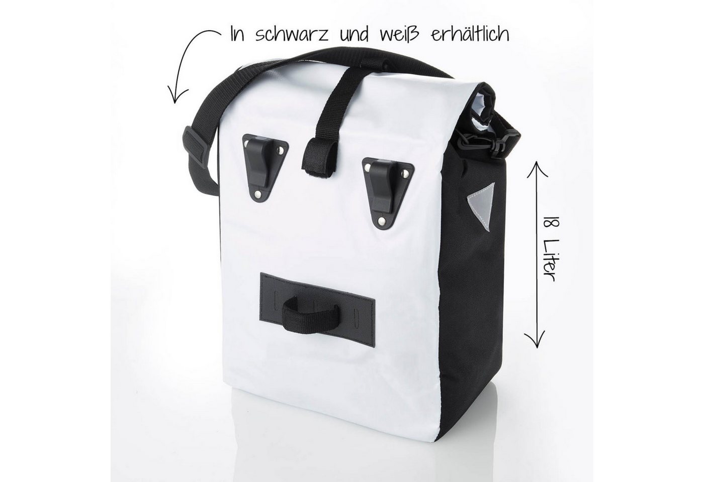 FISCHER Fahrrad Gepäckträgertasche – Bild 4 von 5