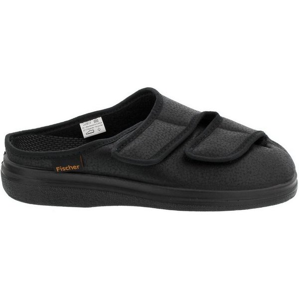 Fischer-Markenschuh Fischer Klett-Pantoffel, Softlan, Frotteefutter, Wechselfußb., Weite K Pantoffel