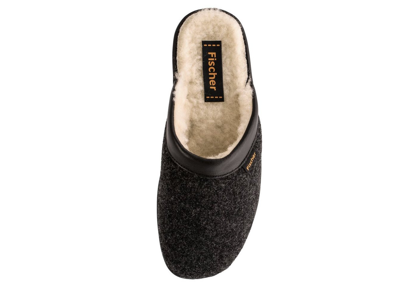 Fischer-Markenschuh Andy Pantoffel Schurwollfutter – Bild 3 von 5