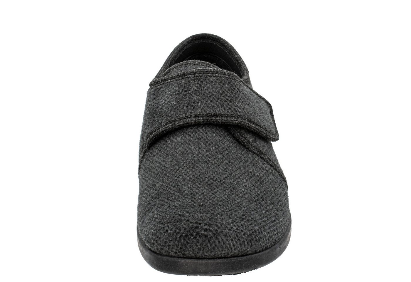 Fischer-Markenschuh Cornelius Hausschuh aus Baumwolle mit Stretch, Weite L, Einlegesohle herausnehmbar – Bild 4 von 5
