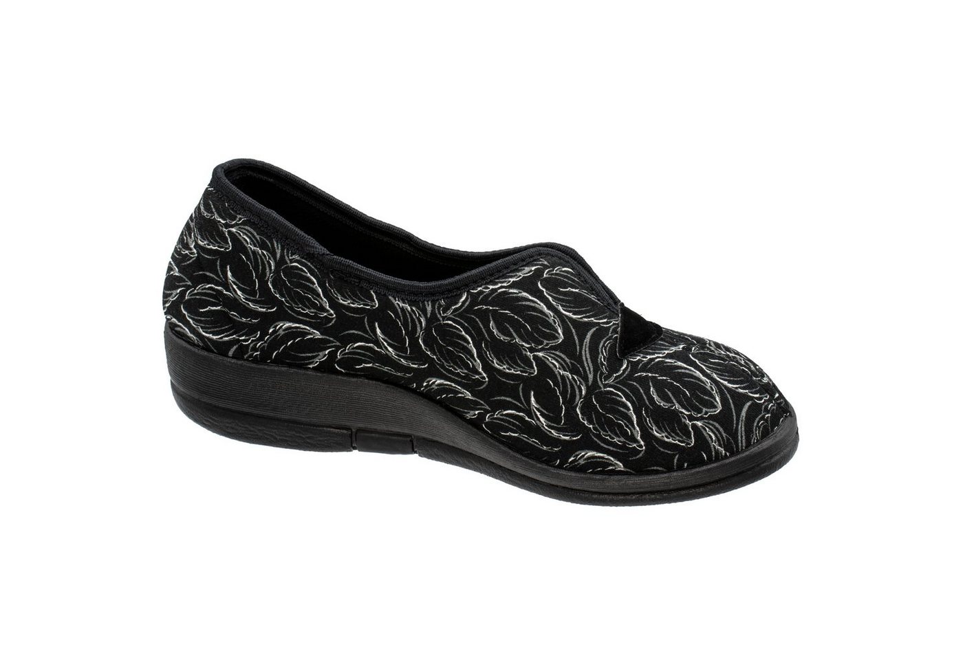 Fischer-Markenschuh Dora Hausschuh Microstretch, Textilfutter, Weite H, zum Schlupfen – Bild 2 von 5
