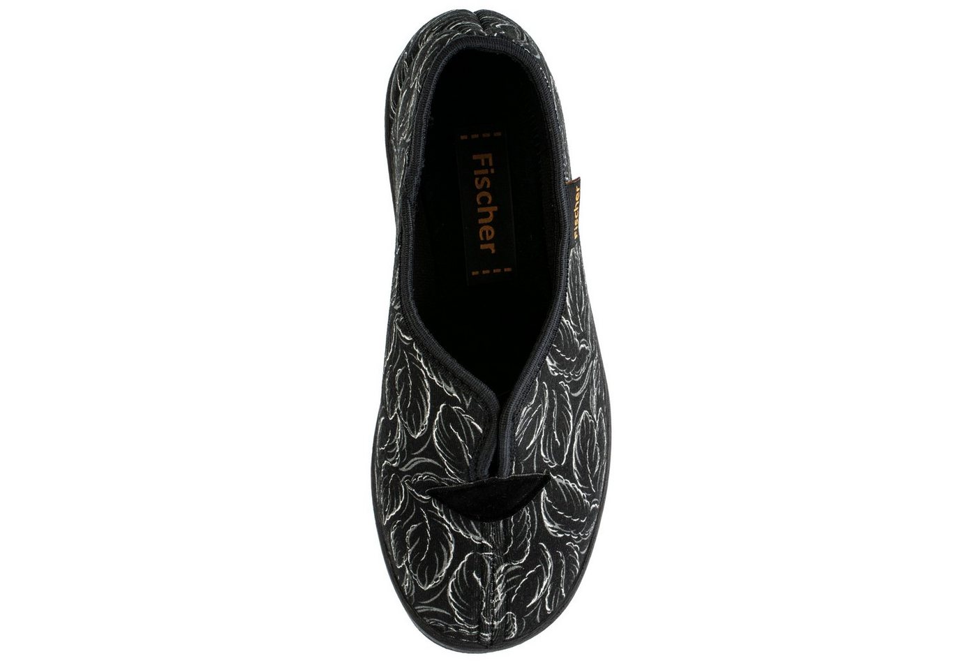 Fischer-Markenschuh Dora Hausschuh Microstretch, Textilfutter, Weite H, zum Schlupfen – Bild 3 von 5
