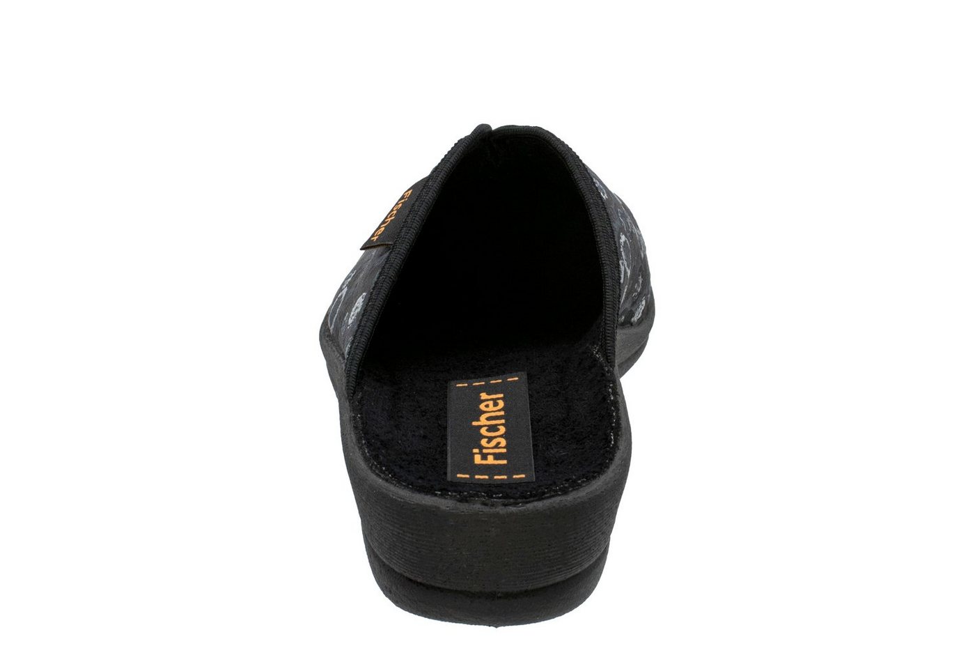 Fischer-Markenschuh Dora Pantoffel mit Frotteefutter, Weite H, V-Schnitt – Bild 5 von 5