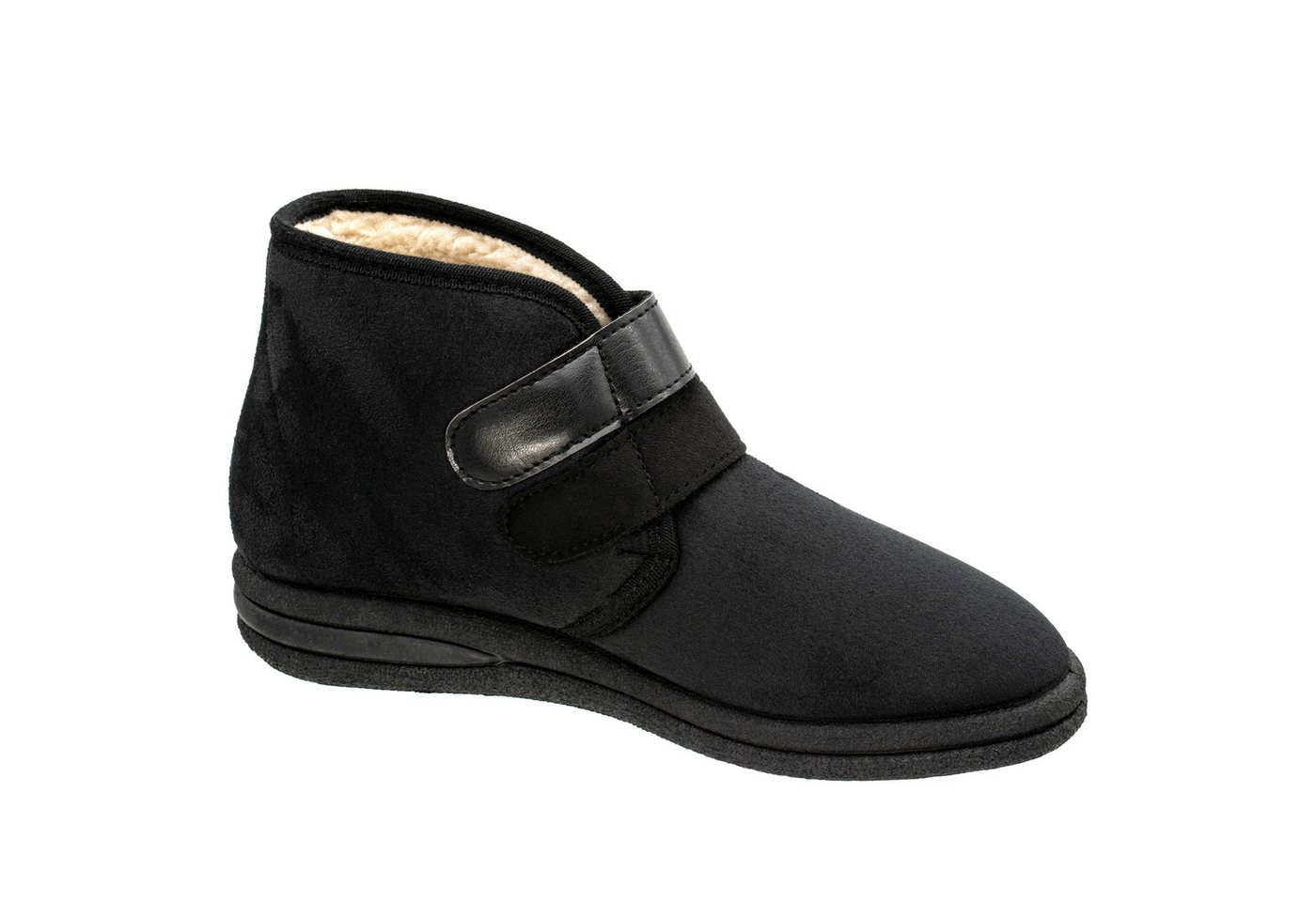 Fischer-Markenschuh Ilse Klettschuh aus Velours, mit Warmfutter, Weite H, zwei Klettverschlüsse – Bild 2 von 5