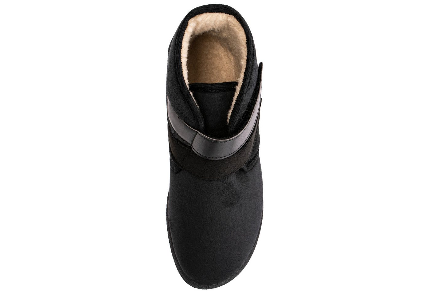 Fischer-Markenschuh Ilse Klettschuh aus Velours, mit Warmfutter, Weite H, zwei Klettverschlüsse – Bild 3 von 5