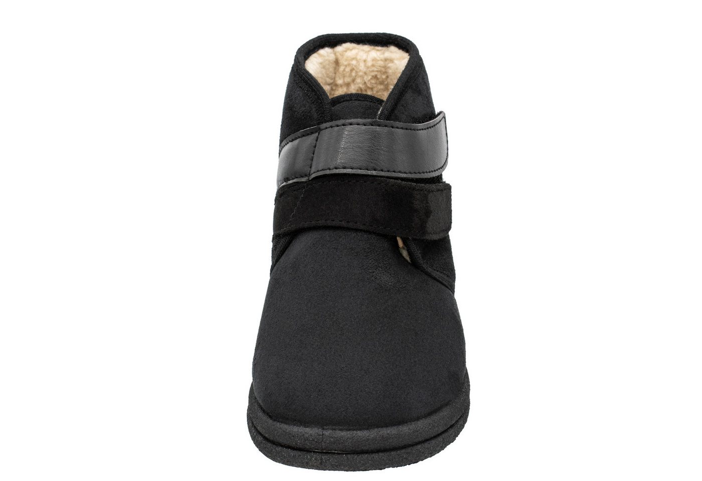 Fischer-Markenschuh Ilse Klettschuh aus Velours, mit Warmfutter, Weite H, zwei Klettverschlüsse – Bild 4 von 5