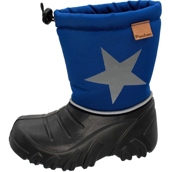 Fischer-Markenschuh Nick Snowboots aus PU und Mesh, Gummizug zum befestigen