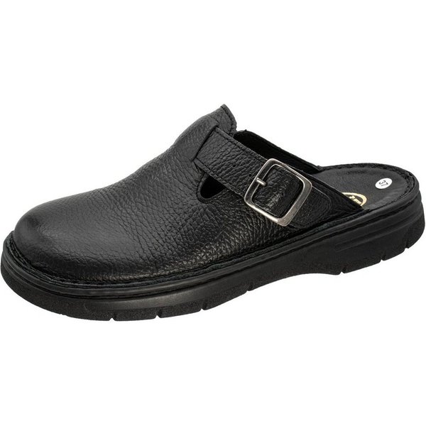 Fischer-Markenschuh Sina Pantolette aus Nappaleder, gepolstertes Lederfußbett