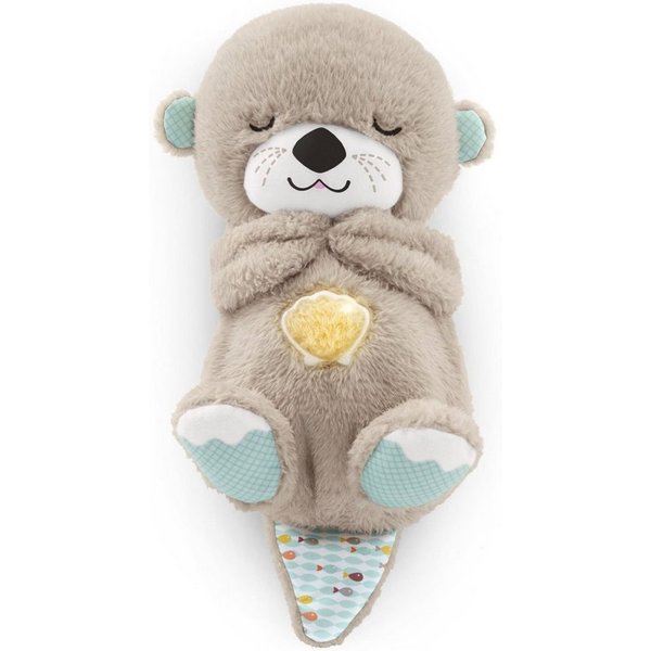 Fisher-Price® Plüschfigur Schlummer-Otter, Einschlafhilfe, mit sanftem Licht