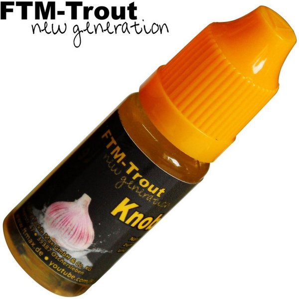 Fishing Tackle Max Kunstköder FTM Knoblauchöl 10ml - Fischlockstoff