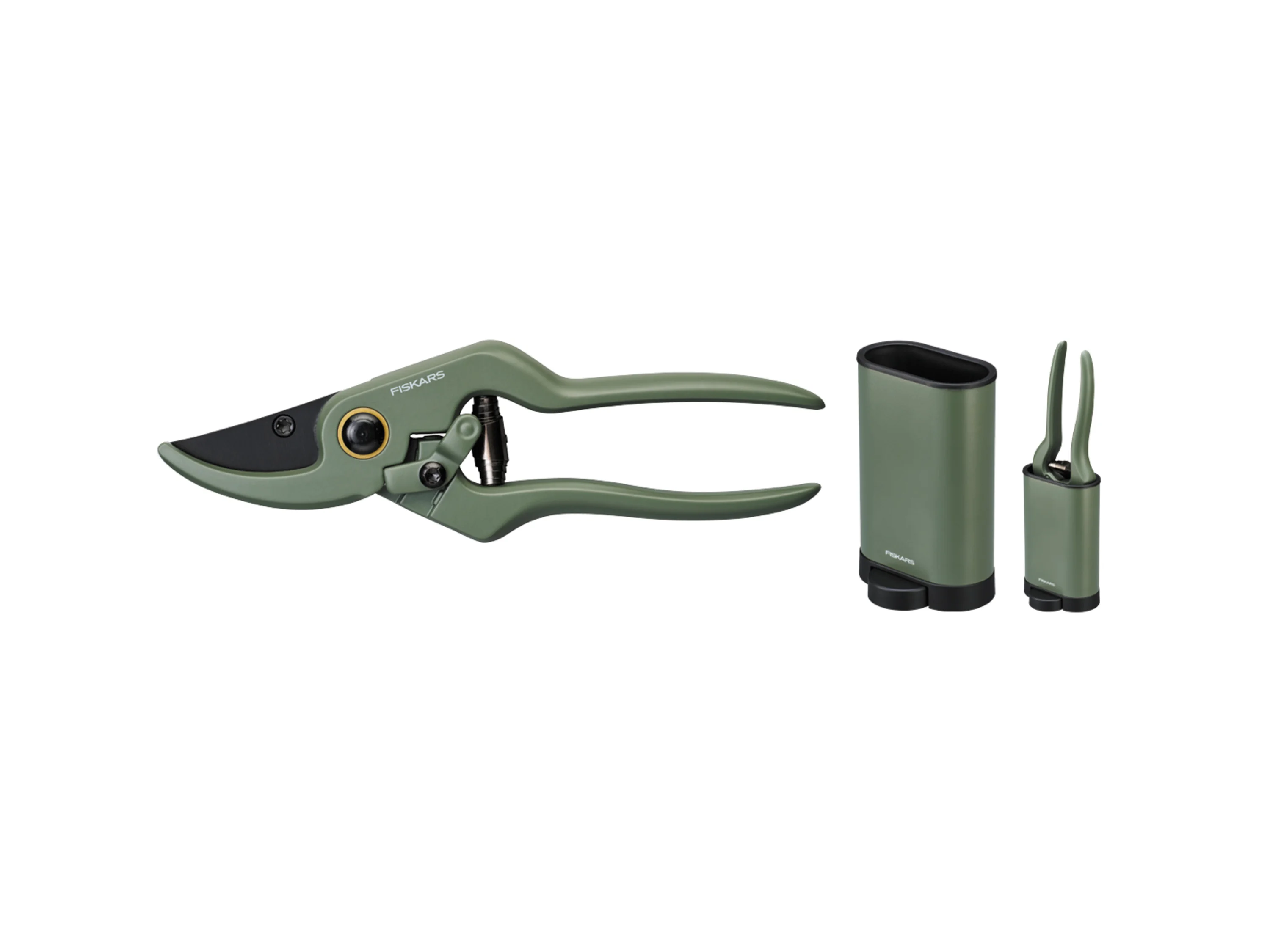 FISKARS Pflanzen- und Blumenschere mit Halter – Bild 3 von 4