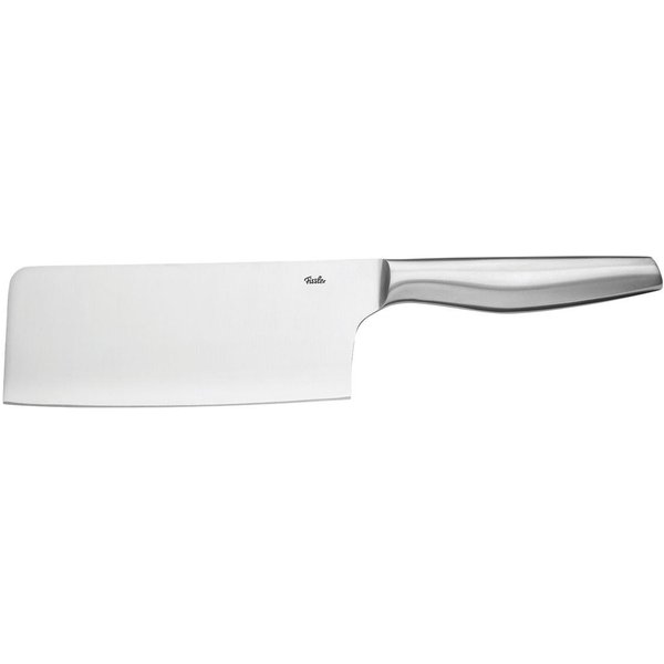 Fissler Hackmesser Essential, stabile Klinge, Halbkropf, leicht gebogenes Klingenprofil