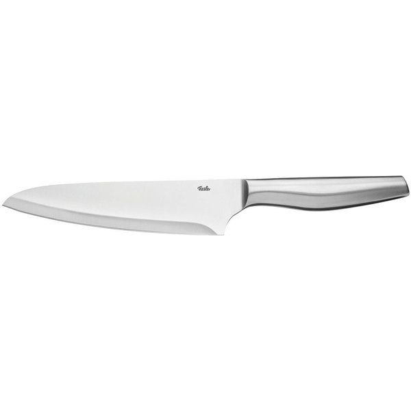 Fissler Kochmesser Essential, Lange breite Klinge, Halbkropf, gewichteter Griff
