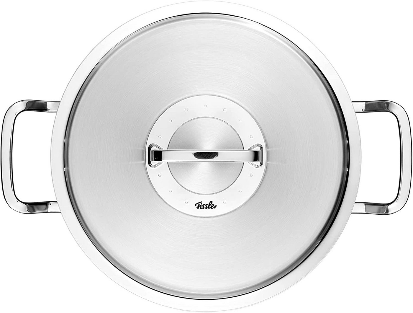 Fissler Kochtopf ORIGINAL-PROFI COLLECTION®, Edelstahl 18/10 (2-tlg), mit breitem Schüttrand, Kaltmetallgriffen. Made in Germany – Bild 5 von 5