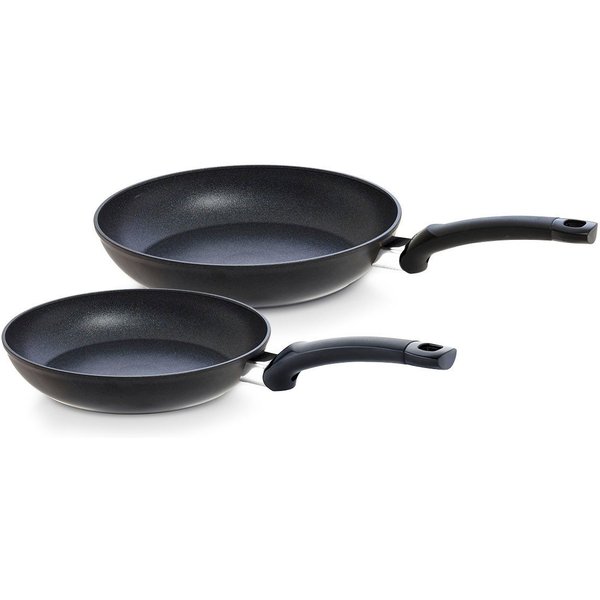 Fissler Pfannen-Set Adamant® Classic, Aluminium (Set, 2-tlg., je 1 Bratpfanne Ø 24 u. 28 cm), kratzfest, Made in Germany