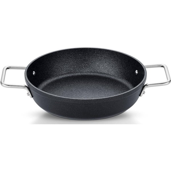 Fissler Servierpfanne Adamant® Servierpfanne 24cm, Aluminium (1-tlg), cookstar Allherdboden,adamant Antihaftversiegelung, Made in Germany