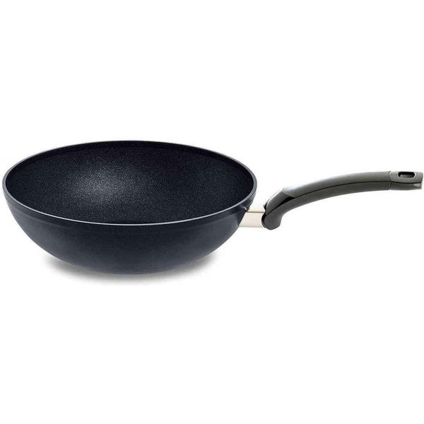 Fissler Wok Adamant®, Aluminium (1-tlg), induktionsgeeignet, kratzfeste Antihaft-Beschichtung, Made in Germany