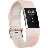 FITBIT fitbit Leder Band, Blush Pink Small für CHARGE2