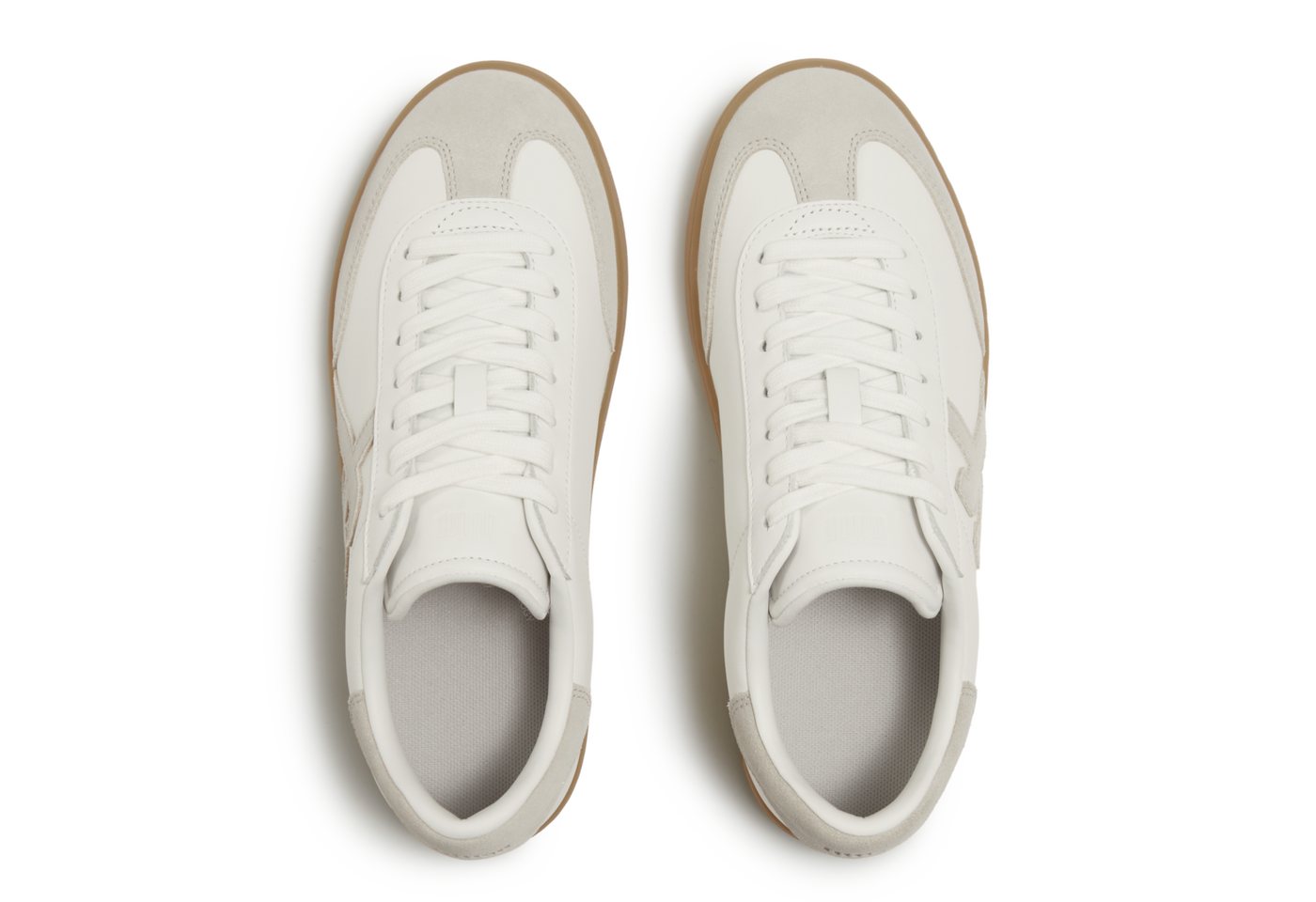 Fitflop THE DASH T-TOE Plateausneaker Freizeitschuh, Halbschuh, Schnürer, Retro Sneaker im Material-Mix – Bild 4 von 4