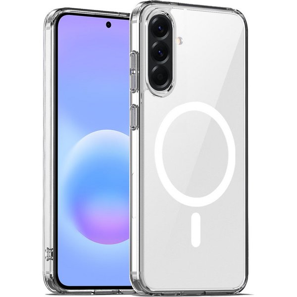 FITSU Handyhülle Case für Galaxy A57 5G Hülle Transparent MagSafe kompatibel 6,7 Zoll, Schutzhülle für für Samsung Galaxy A57 Case Hybrid Hülle Cover