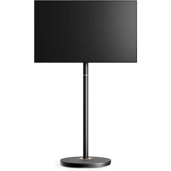 FITUEYES TV-Ständer mit Lenkrollen, 24-48 Zoll, höhenverstellbar, (bis 48,00 Zoll, Metallkonstruktion, mit Kabelmanagement)