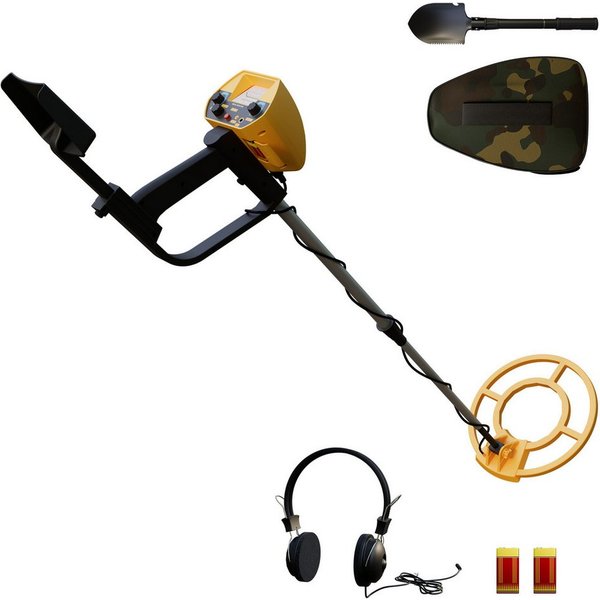 FIVMEN Metalldetektor Kinder Kinderdetektor Höhenverstellbare 80-105cm