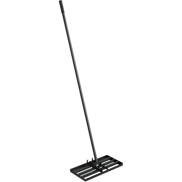 FIVMEN Rasenlüfter Rakel Rasen Nivellierrechen Profi Golf Profi mit Einstellbare, (zum Sanden Abziehen Levelingrake für Golfplatz, Garten)