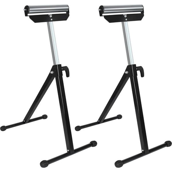 FIVMEN Sägebock 2/4 Stück Rollenbock Stufenlos Höhenverstellbar Klappbar Rollenständer, (2-St)