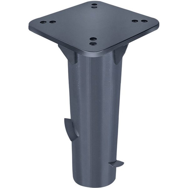FIVMEN Schirmhalter Metall Universal Bodenplatte Schirmständer für Sonnenschirm,Dunkelgrau