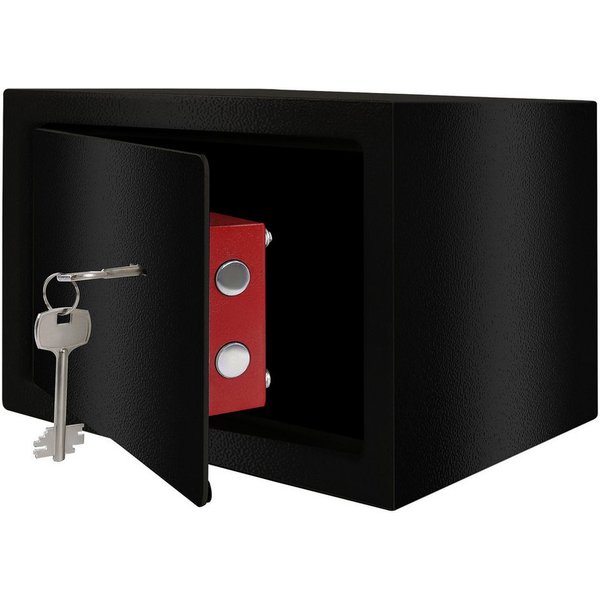 FIVMEN Tresor Safe Möbeltresor mit Doppelbartschloss Wandtresor Büroschränke (31 x 20 x 20cm / 35 x 31 x 50cm), Aufhängbar, mit 2 Schlüssel, Für Wohnwagen Schrä