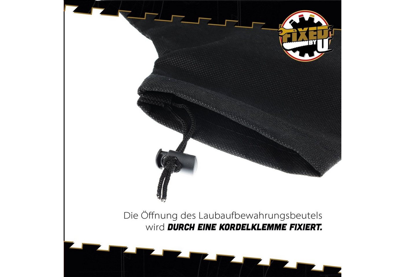 FixedByU Fangsack Universal Fangsack, für die meisten Laubsauger passend, 40 l, Test1 – Bild 2 von 5
