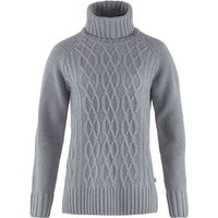FJÄLLRÄVEN Fjällräven Damen Pullover Övik 100% Wolle, Größe XS in Grau