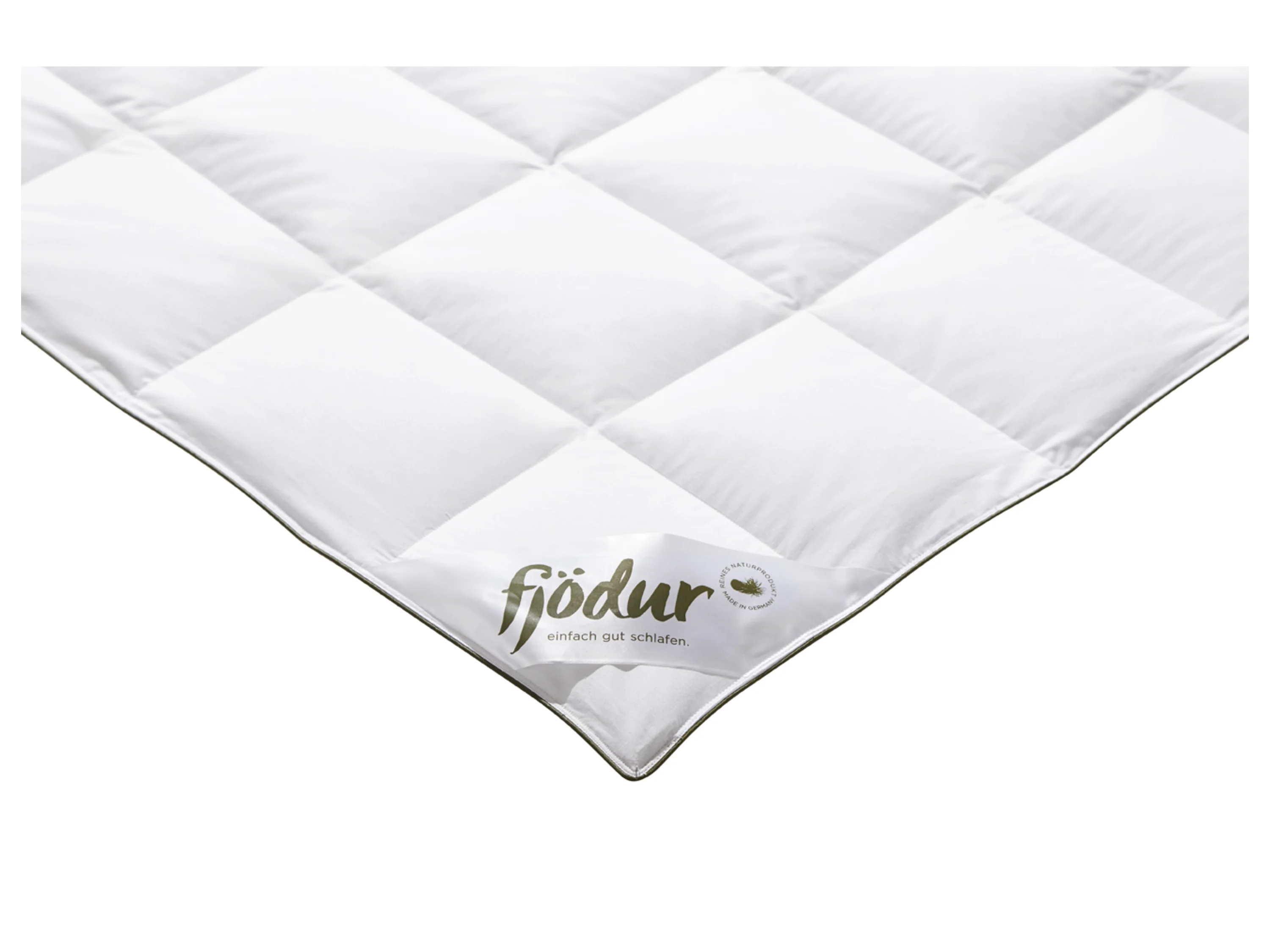 FJÖDUR Sommer-Daunendecke (200 x 200 cm) – Bild 3 von 4