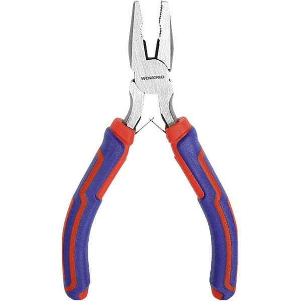 WorkPro Flachzange WorkPro WP231097 Universal Mini-Linienrichterzange Chrom-Vanadium Sta