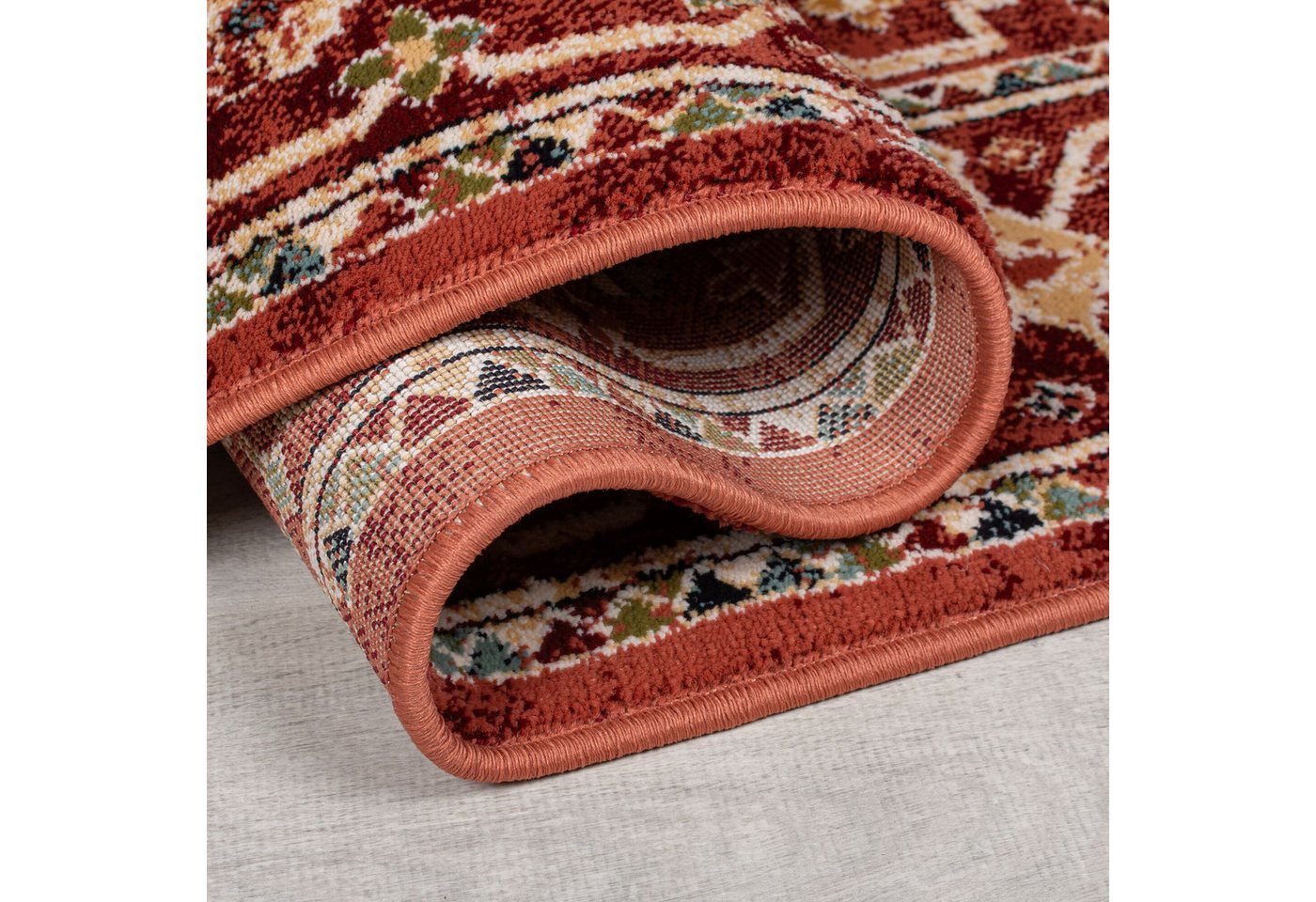 FLAIR RUGS Teppich Gillingham, rechteckig, Höhe: 12 mm, Vintage Stil – Bild 2 von 4