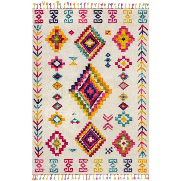 FLAIR RUGS Teppich Nahua, rechteckig, Höhe: 20 mm, Berber-Optik, Wohnzimmer