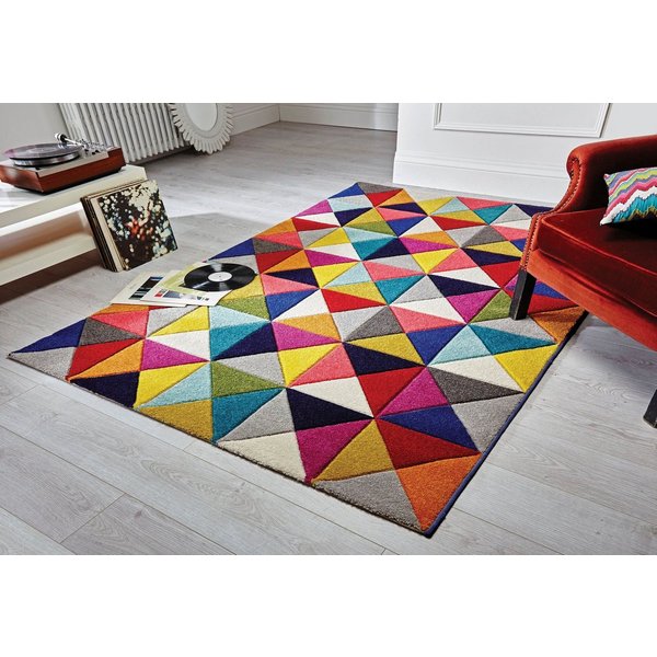 FLAIR RUGS Teppich SAMBA, Höhe: 10 mm, Handgeschnitzt