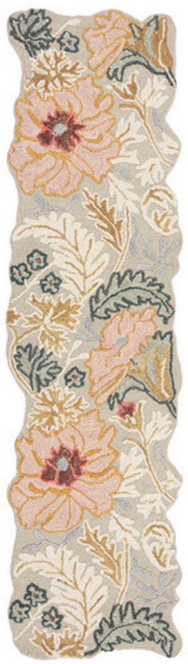 FLAIR RUGS Wollteppich Daphne Floral, 100% Wolle auch als Läufer, rechteckig, Höhe: 10 mm, organischen Blumenmotive, Wohnzimmer, Schlafzimmer, Esszimmer – Bild 2 von 5