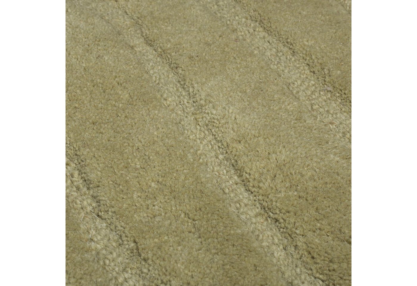 FLAIR RUGS Wollteppich Mesmerise, abstrakt, rechteckig, Höhe: 14 mm, Wollteppich mit Hoch-Tief Effekt – Bild 5 von 5