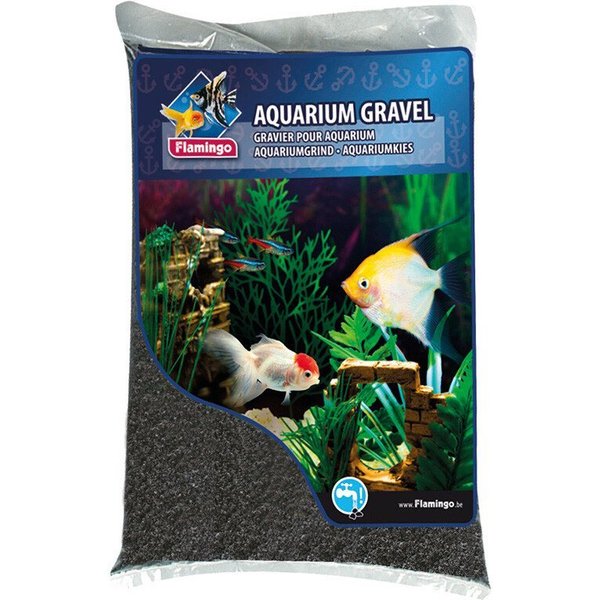 Flamingo Aquarienkies Kies schwarz