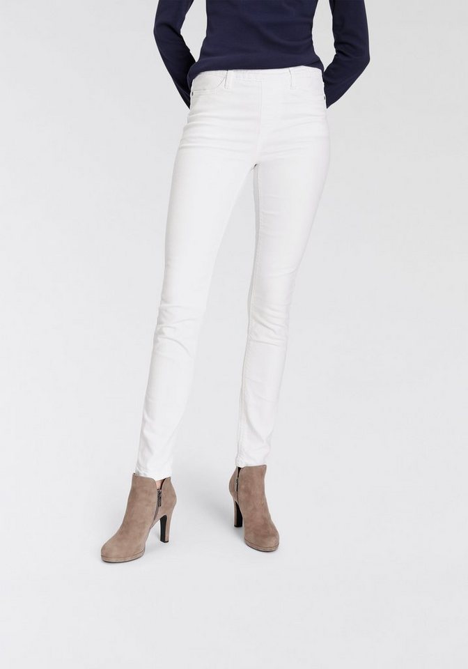 Flashlights Jeansjeggings (Packung, 2er-Pack) enge Passform, Röhrenjeans, Used-Look-Waschung, hohe Leibhöhe – Bild 2 von 5