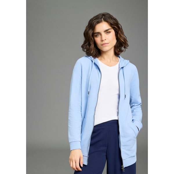 Flashlights Sweatjacke in langer Form mit Zipper