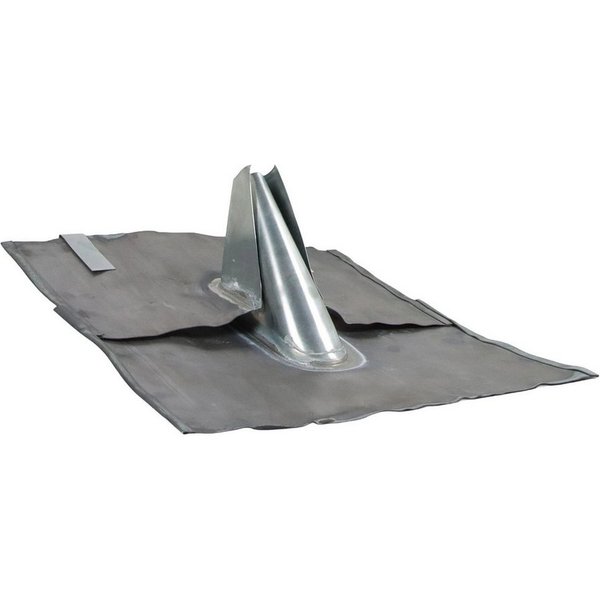 FLECK Dachdurchführung Universal Antennenpfanne mit Bleiflansch 45 x 48 cm, Walzblei