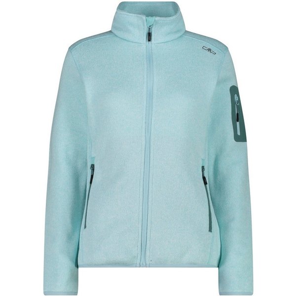 CMP Fleecejacke CMP Damen Jacke Knitted Melange Fleece Jacket 3H14746