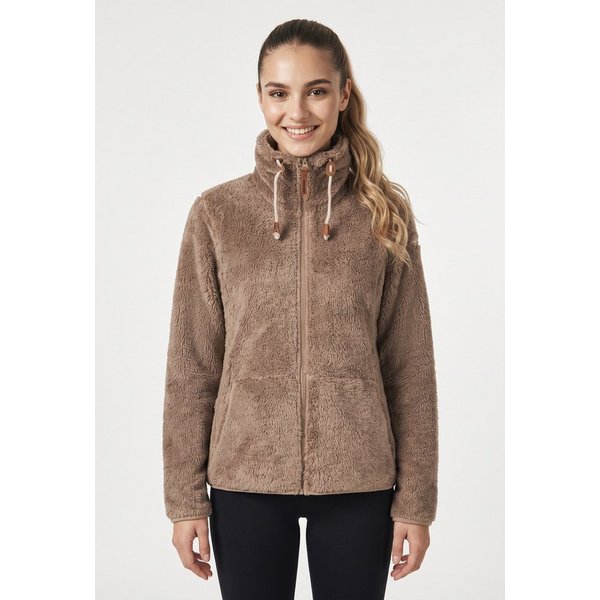 Icepeak Fleecejacke ICEPEAK COLONY sportlicher Stil, mit Reißverschluss, schnell trocknendes Material
