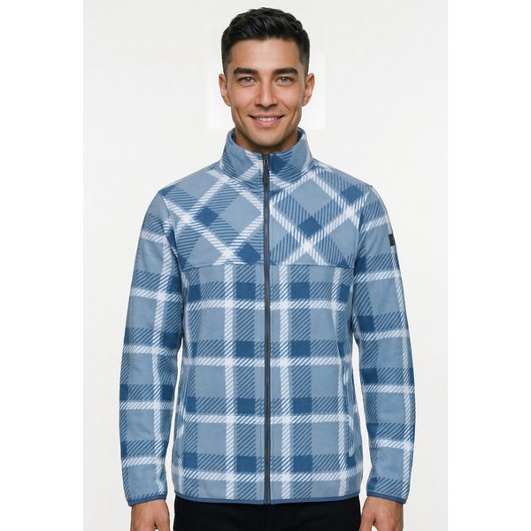 Icepeak Fleecejacke ICEPEAK MARENGO normale Passform, mit zwei Reißverschlusstaschen vorne