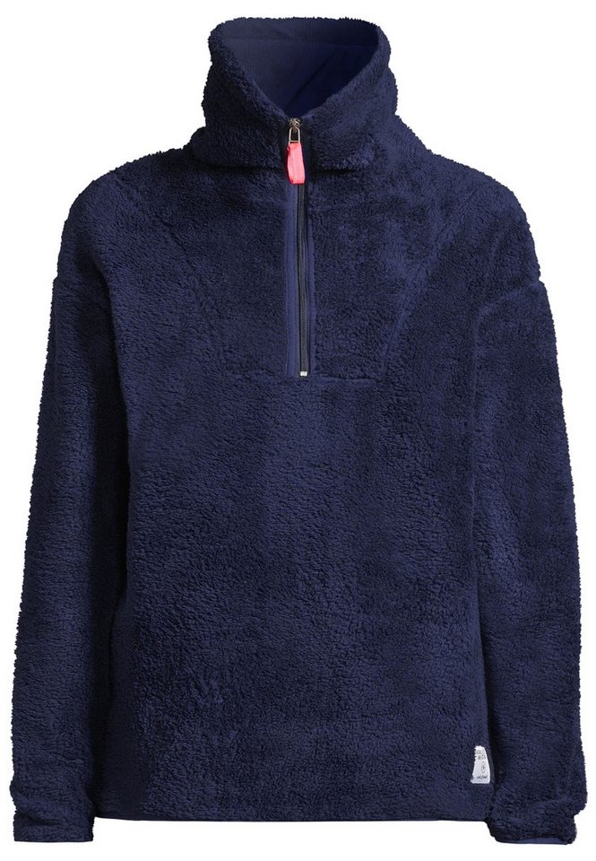 salzhaut Fleecepullover Nevel Damen Leicht tailliert salzhaut – nordisch frisch, lässig und frech für jeden Tag! – Bild 2 von 5