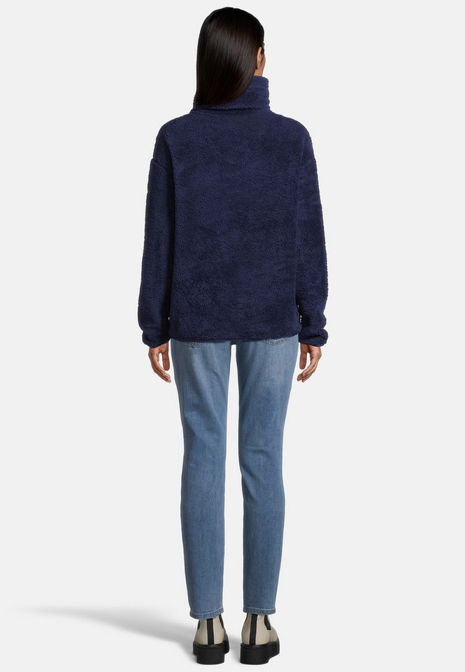 salzhaut Fleecepullover Nevel Damen Leicht tailliert salzhaut – nordisch frisch, lässig und frech für jeden Tag! – Bild 4 von 5